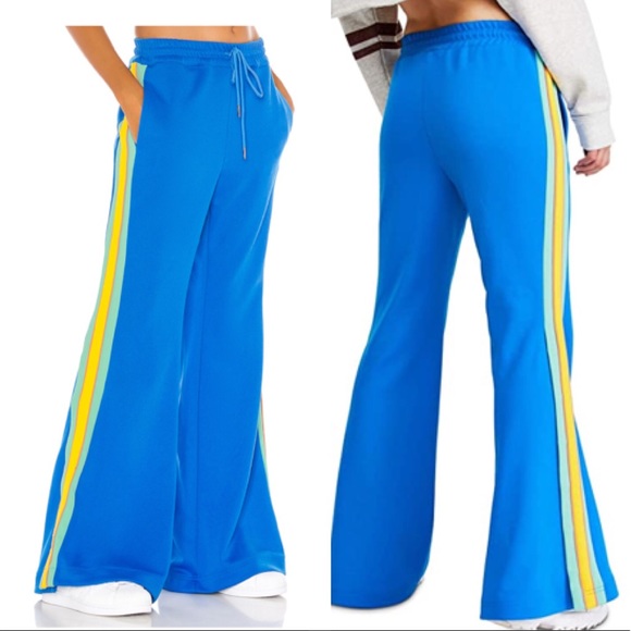 FREE PEOPLE Shes A Rainbow Flare Jogger Trackpant - Picture 4 of 9